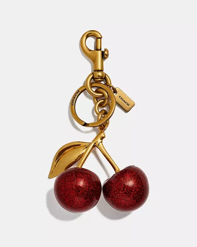 COACH® | Cherry Bag Charm