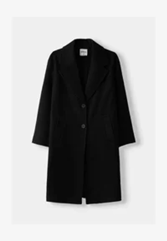 Bershka SOFT - Manteau classique - black denim/noir - ZALANDO.BE