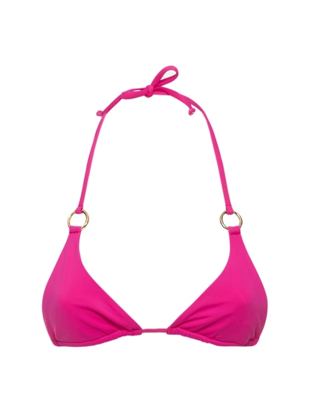 Mini ring triangle bikini top - Louisa Ballou - Women | Luisaviaroma