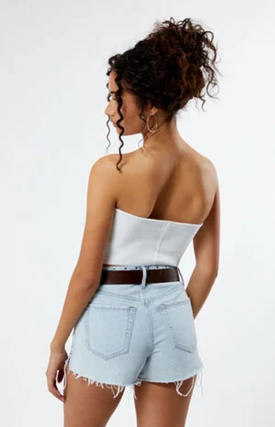 LA Hearts Bridgette Corset Sweater | PacSun