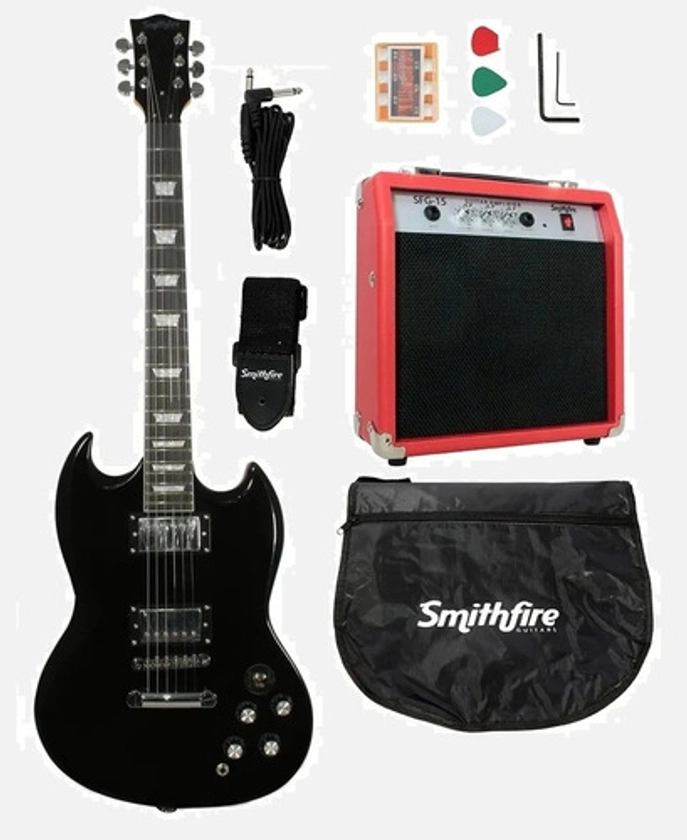 Smithfire Sg Pack Paquete Guitarra Eléctrica Amplificador - $ 3,777.84