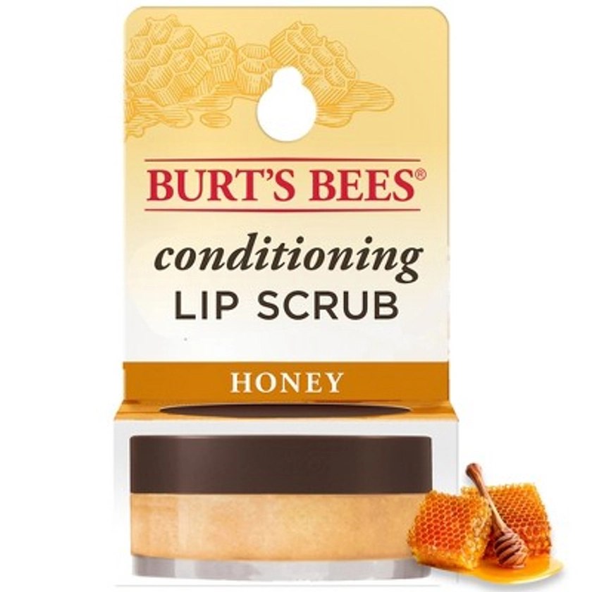 Burt's Bees Natural Conditioning Lip Scrub with Exfoliating Honey Crystals - 0.25oz