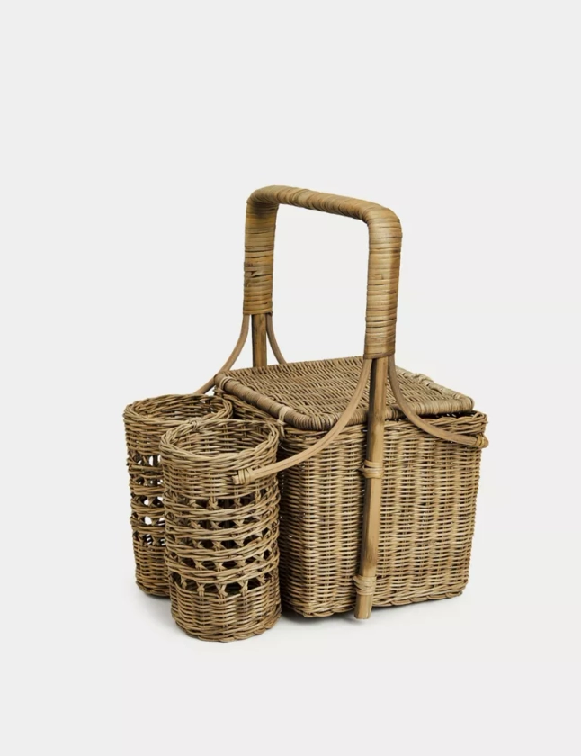 Rattan Picnic Hamper | M&S Collection | M&S