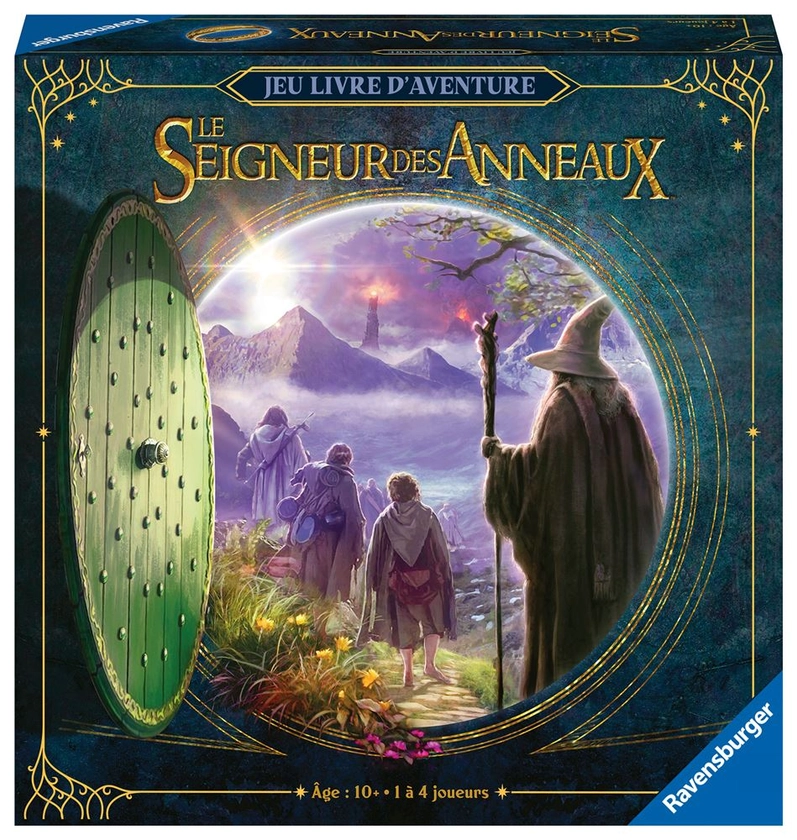 Jeu classique Ravensburger Le Seigneur des Anneaux Livre d'Aventure