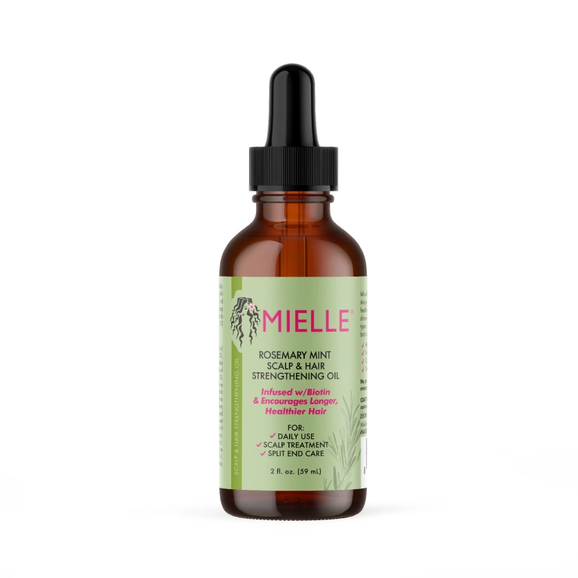 Mielle Rosemary Mint Scalp & Hair Strengthening Oil 2 oz - Walmart.com