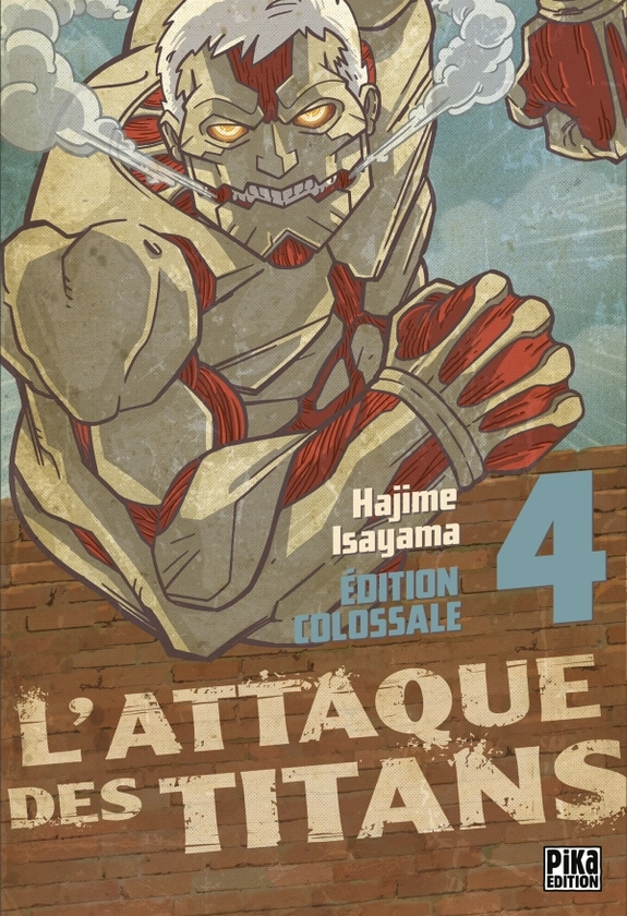 L'Attaque des Titans Edition Colossale tome 4