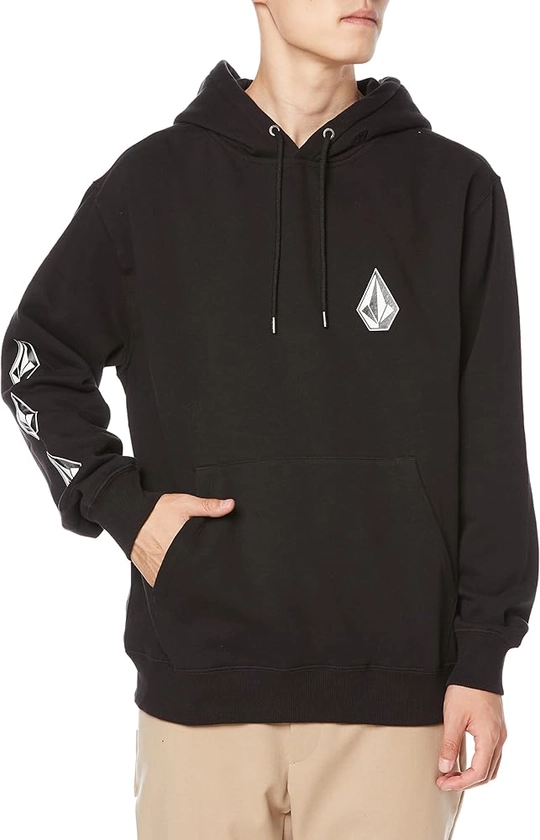 Volcom Men's Iconic Stones Hooded Fleece Pullover Sweatshirt