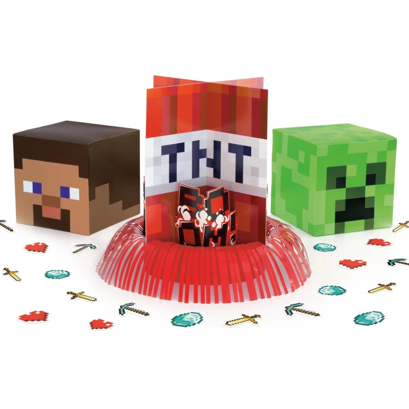 Minecraft Party Table Decorating Kit, 23pcs - Walmart.com