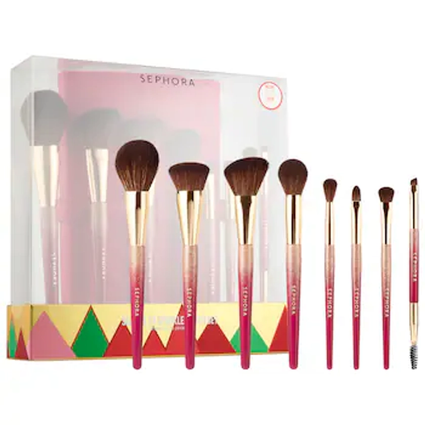 Season to Sparkle 8 Piece Makeup Brush Set - SEPHORA COLLECTION | Sephora