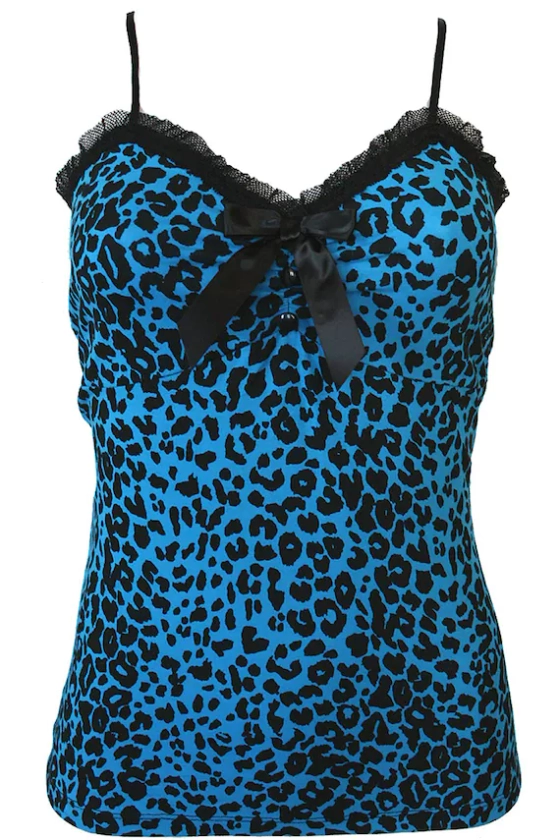 Colored Leopard Tank Top