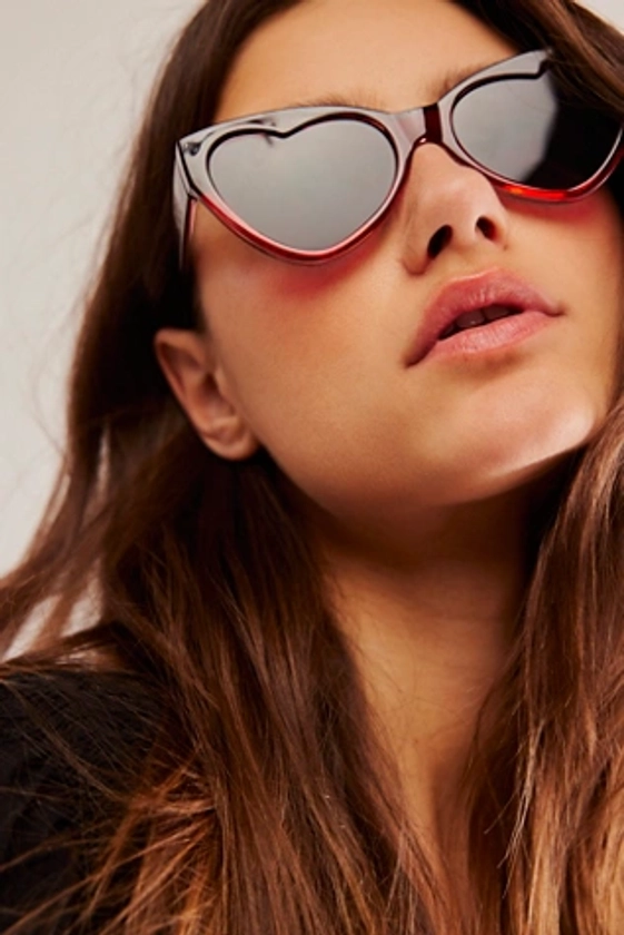 Lore Recycled Heart Cat Eye Sunnies