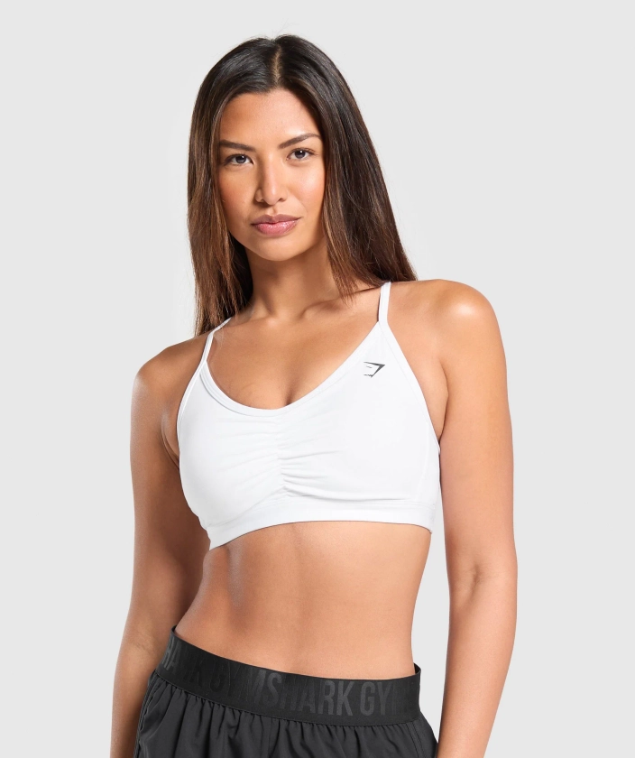 Ruched Sports Bra