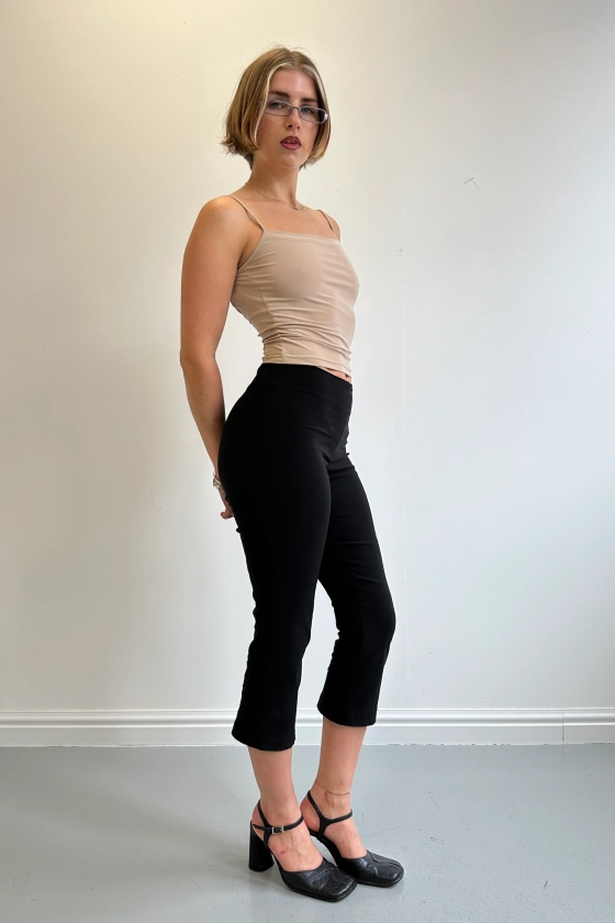 The flared capris - Black