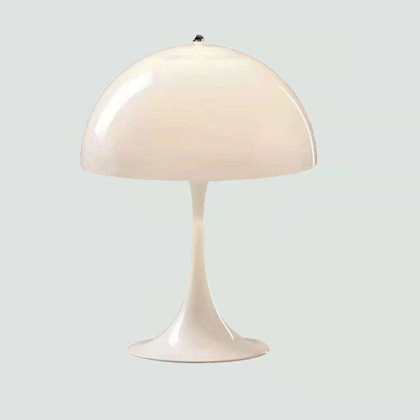 White Mushroom Table Lamp