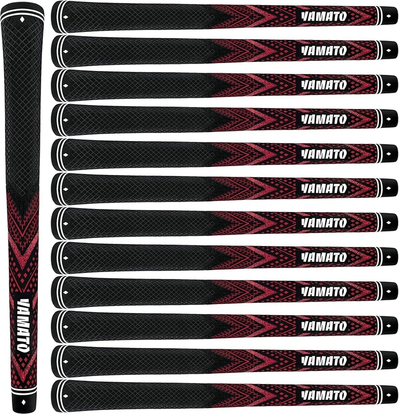 Yamato Innovative Golf Grips 13 Pack Midsize/Standardsize Golf Club Grips, All-Weather Firm Control And High Performance Grips : Amazon.co.uk: Sports & Outdoors