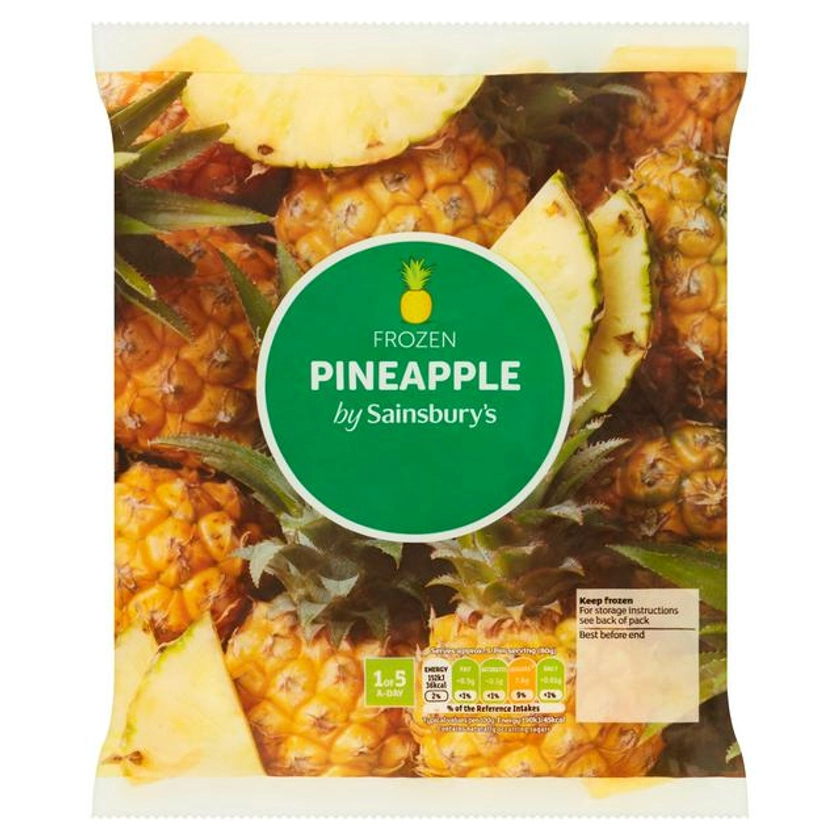 Sainsbury's Frozen Pineapple Chunks 450g | Sainsbury's