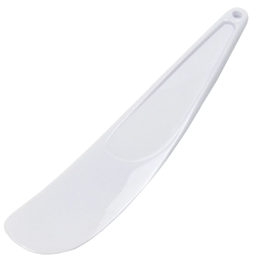 Chef Craft Select Plastic Viennese Baking Spatula, 9.25 inches in Length, White