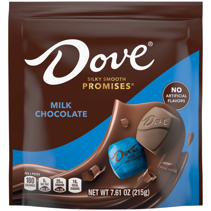 Dove Promete Caramelo Chocolate de Leche - Bolsa de Caramelo de 7.61 oz