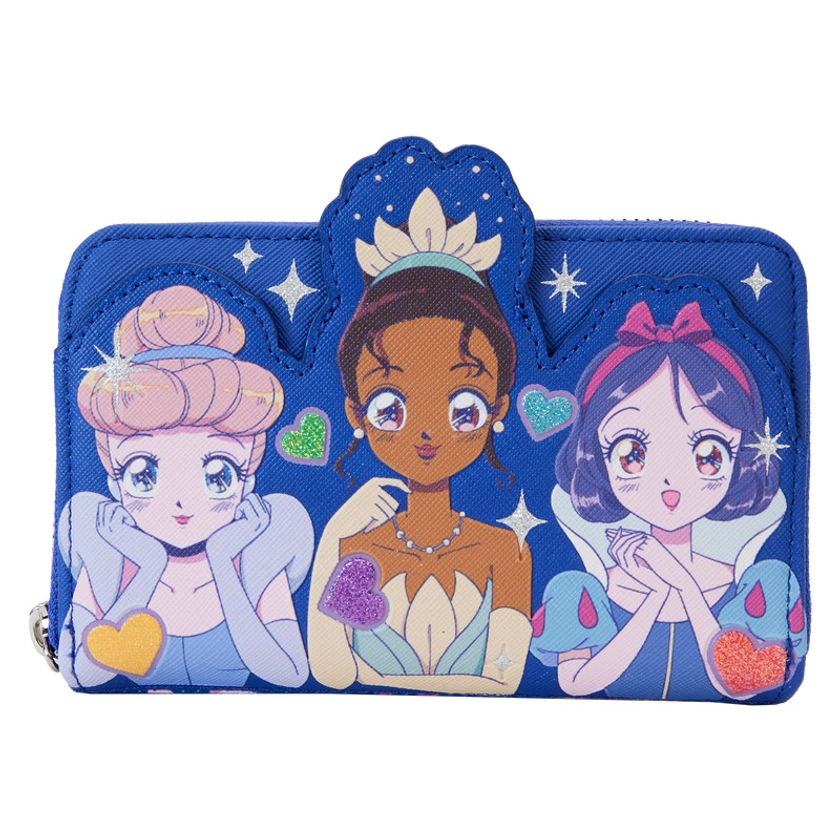 Portefeuille Disney Princesse Manga Style - Disney Loungefly