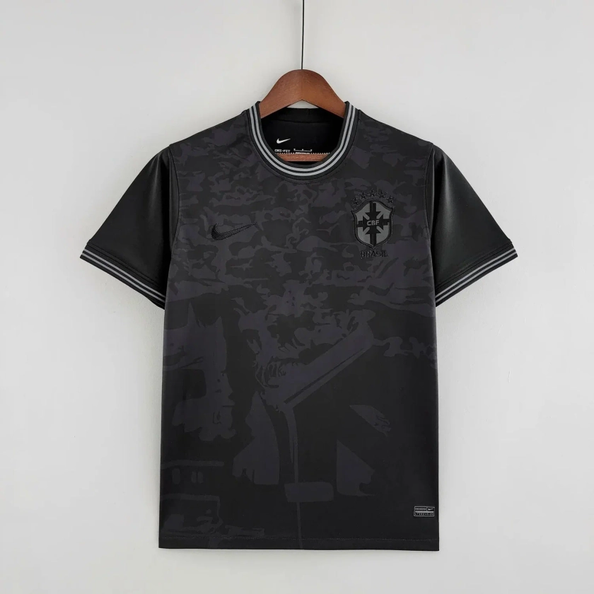 Brazil Black Jersey - Limited Edition - S - 365djerseys