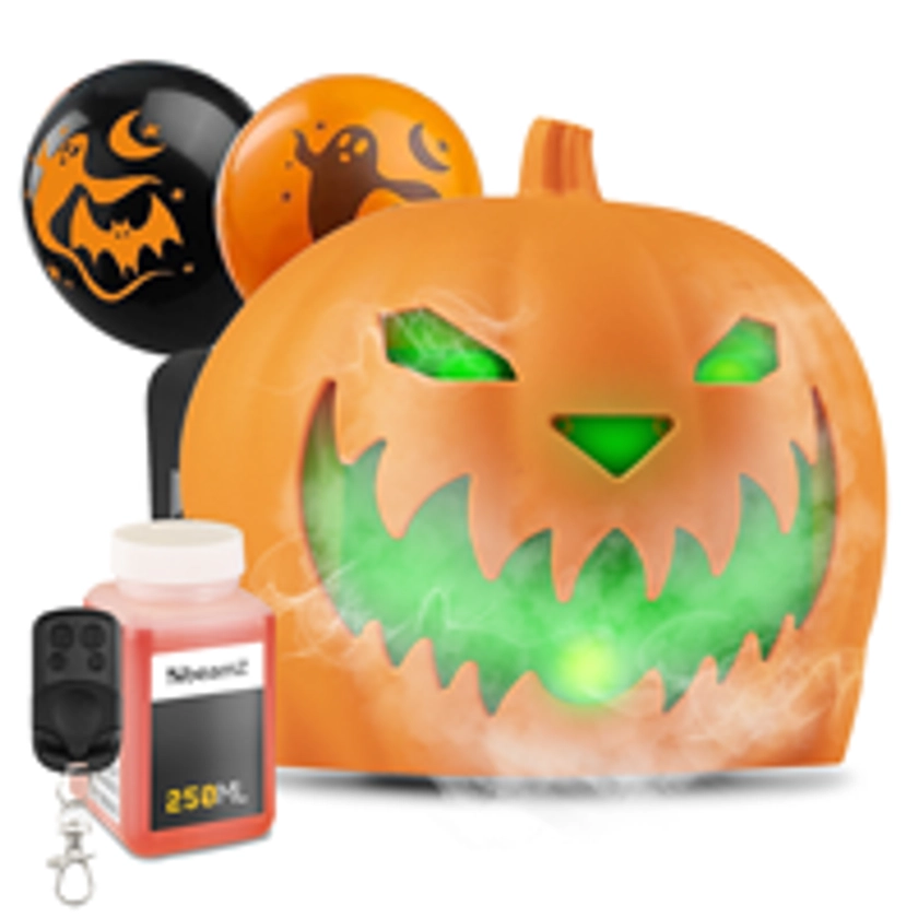 BeamZ S553L Pumpkin Halloween Decoration with Smoke & Light Show