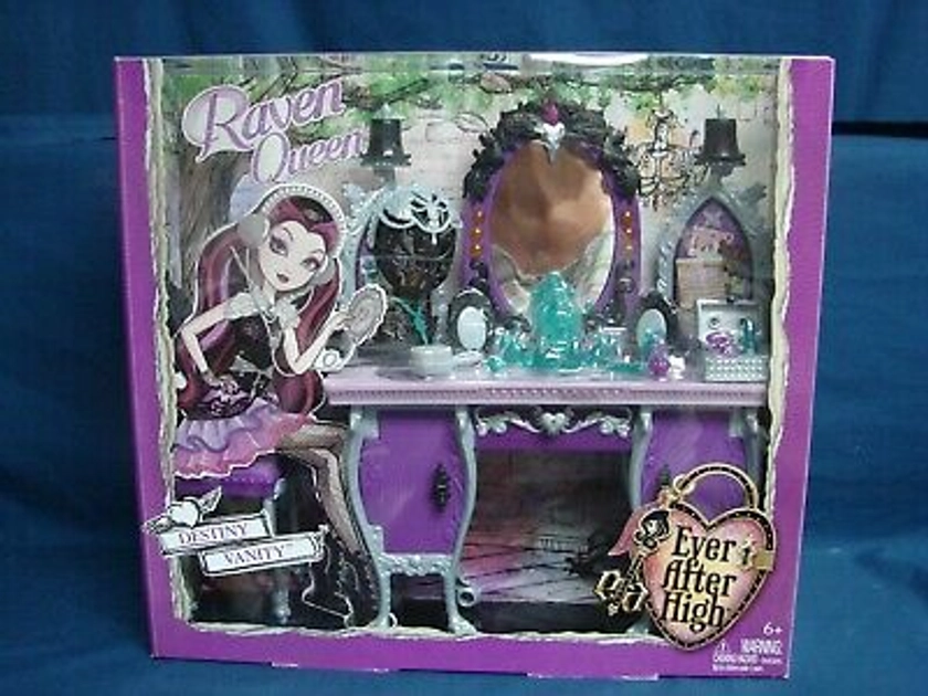 Ever After High Raven Queen Destiny Vanity Mattel 2013