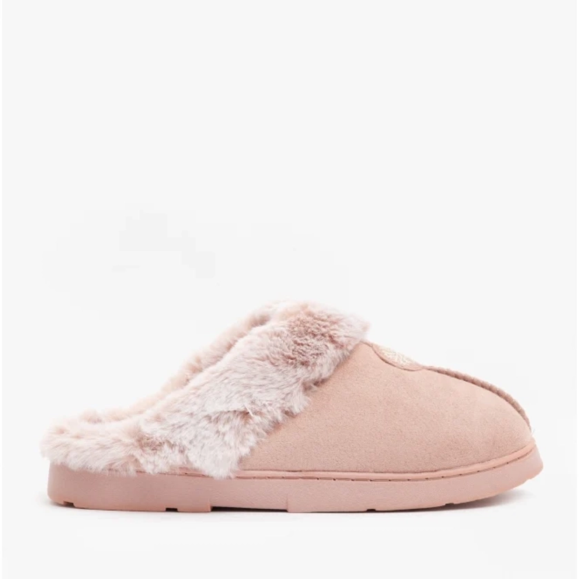 Jo & Joe SPLENDOUR Womens Slippers Dusky Pink | House Of Slippers