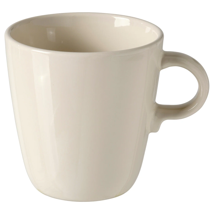 FÄRGKLAR mug, brillant beige, 37 cl - IKEA