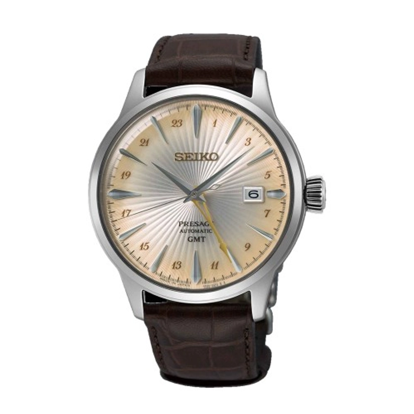 Seiko Presage ‘Acacia’ Cocktail Time GMT 41mm Watch SSK041J1