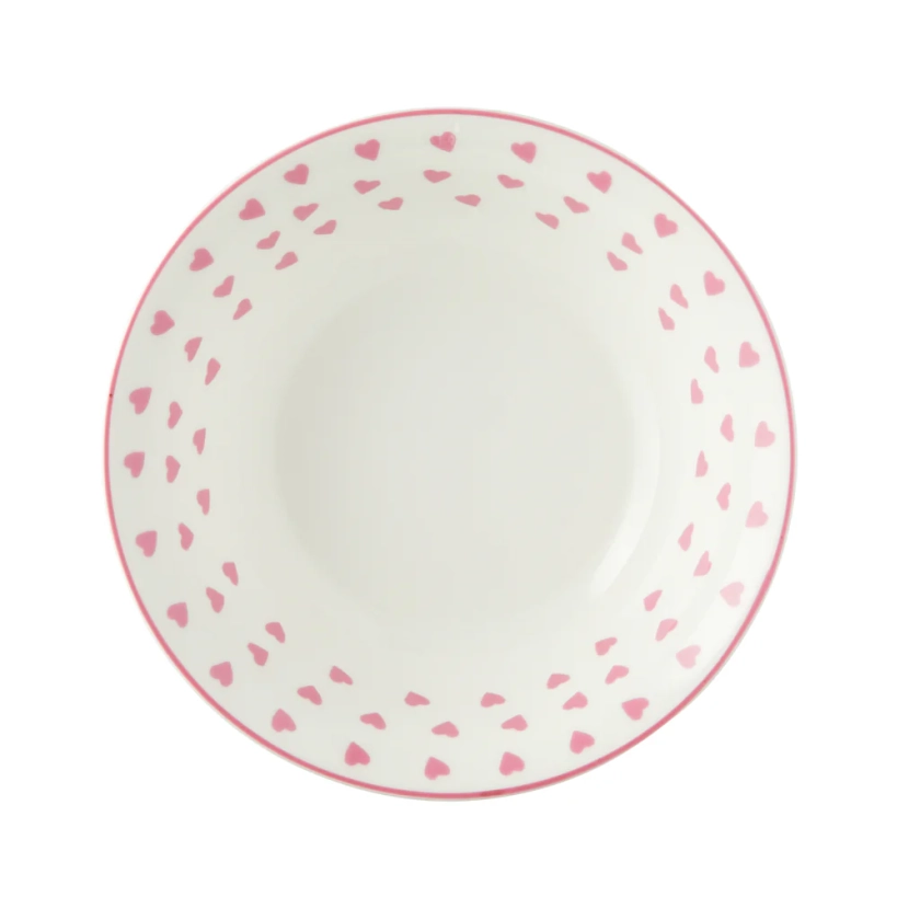 Oatmeal Bowl - Pink Heart