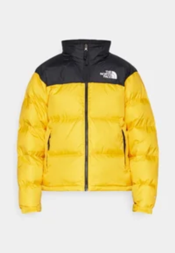 The North Face RETRO NUPTSE JACKET - Down jacket - summit gold-black/yellow - Zalando