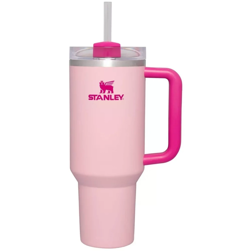 Stanley Cup 40oz with handle Stainless Steel Vacuum Insulated Tumbler Stanley Dupes Copo Termico Stanley ( Flamingo )