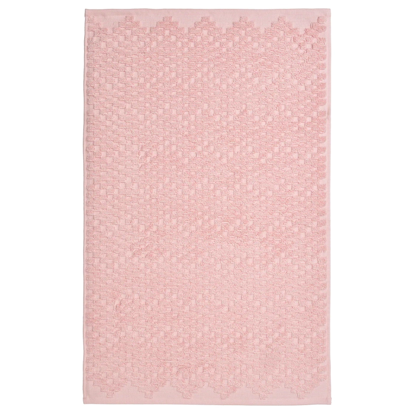 FJÄLLKATTFOT tapis de bain, rose pâle, 50x80 cm - IKEA