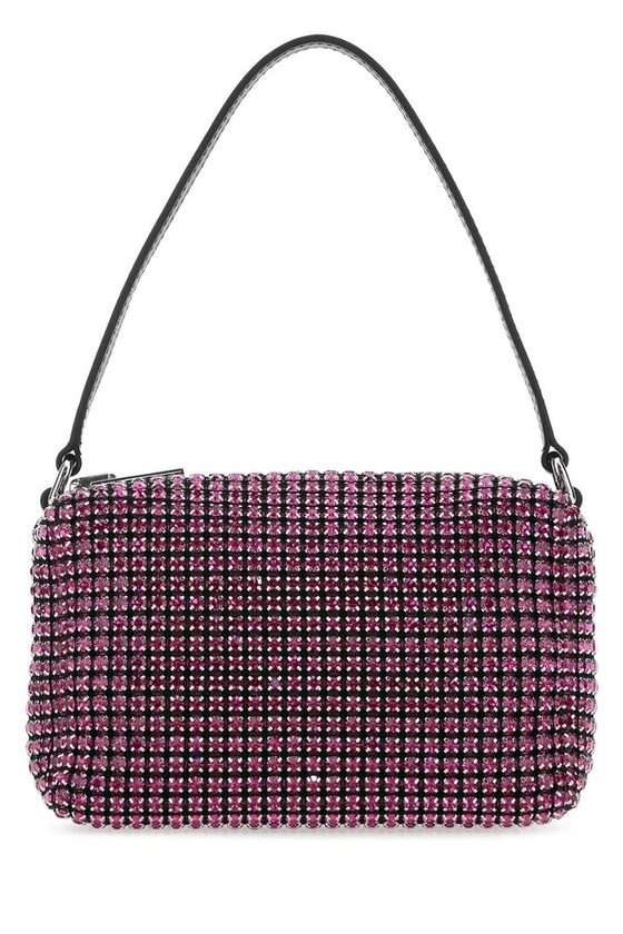 Alexander Wang Wangloc Rhinestone Pouch Bag