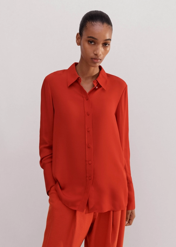 Silk Pop Colour Shirt