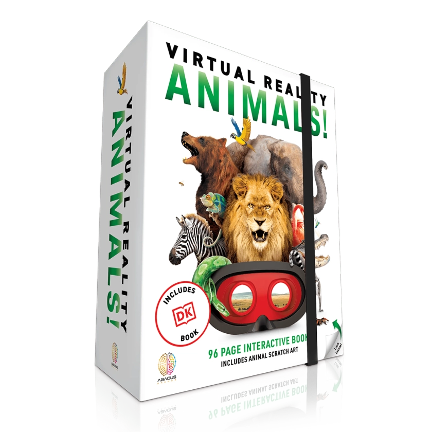 Virtual Reality Discovery Gift Set w/ DK Book - Animals!