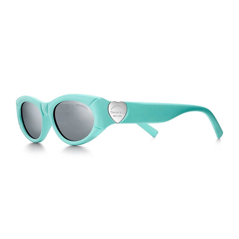 Return to Tiffany™Sunglasses
in Tiffany Blue® Acetate and Grey Mirrored Lenses