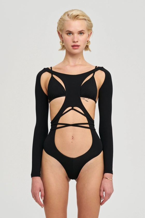 Margot Bodysuit - Black