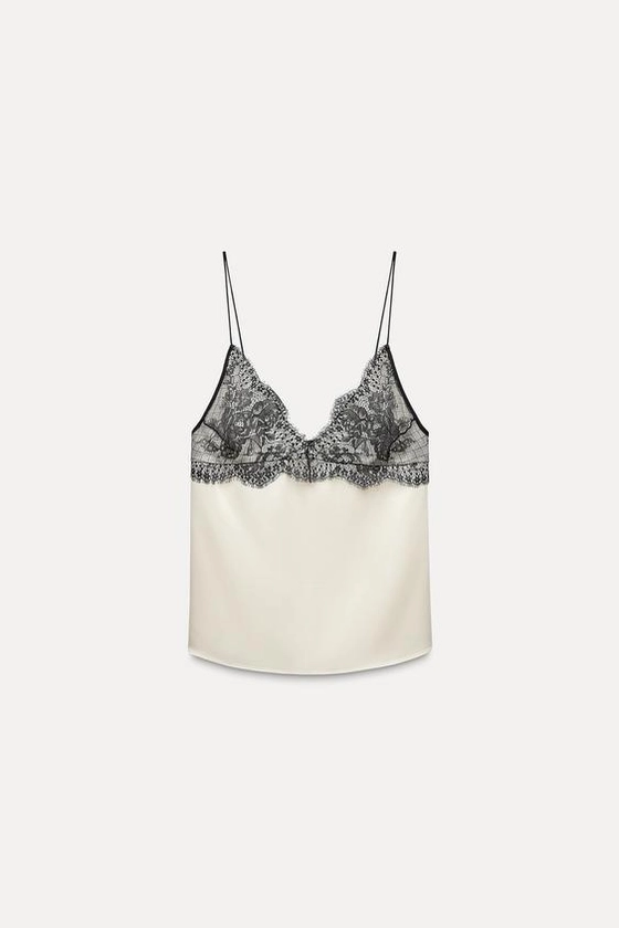 ZW COLLECTION LACE CAMISOLE TOP