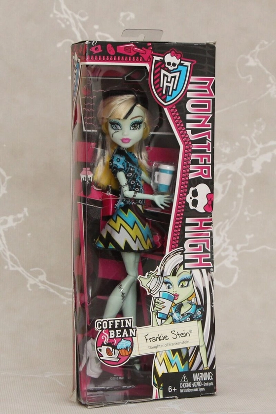 Monster High Frankie Stein doll - Coffin Bean, NRFB