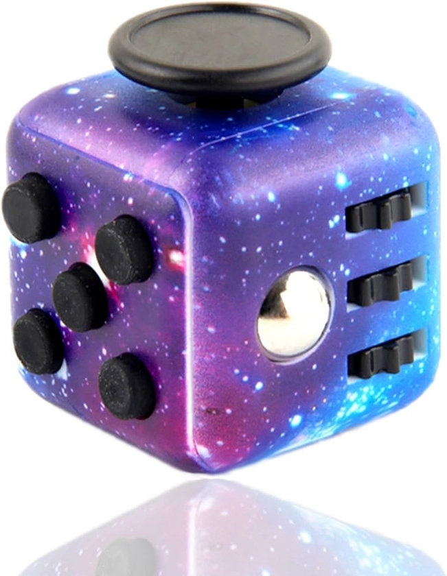 Steemjoey Cube Toy Fidget Toy, Anti-Stress Toy Anti-anxiety Toy, 6 Different Functional Anti-stress and Anxiety Relieving Toys for Adults and Children, Perfect for Office Classroom : Amazon.co.uk: Toys & Games