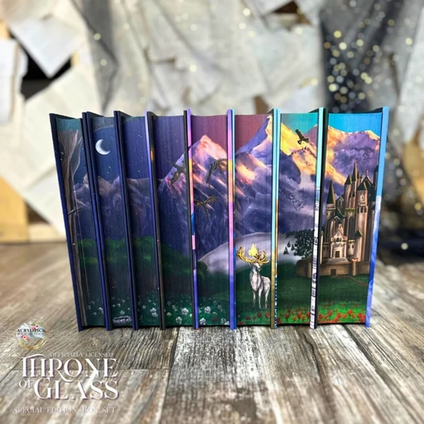 Throne of Glass Series by Sarah J. Maas Throne of Glass, TOG Books, TOG Merch Officially Licensed by Sarah J. Maas - Etsy