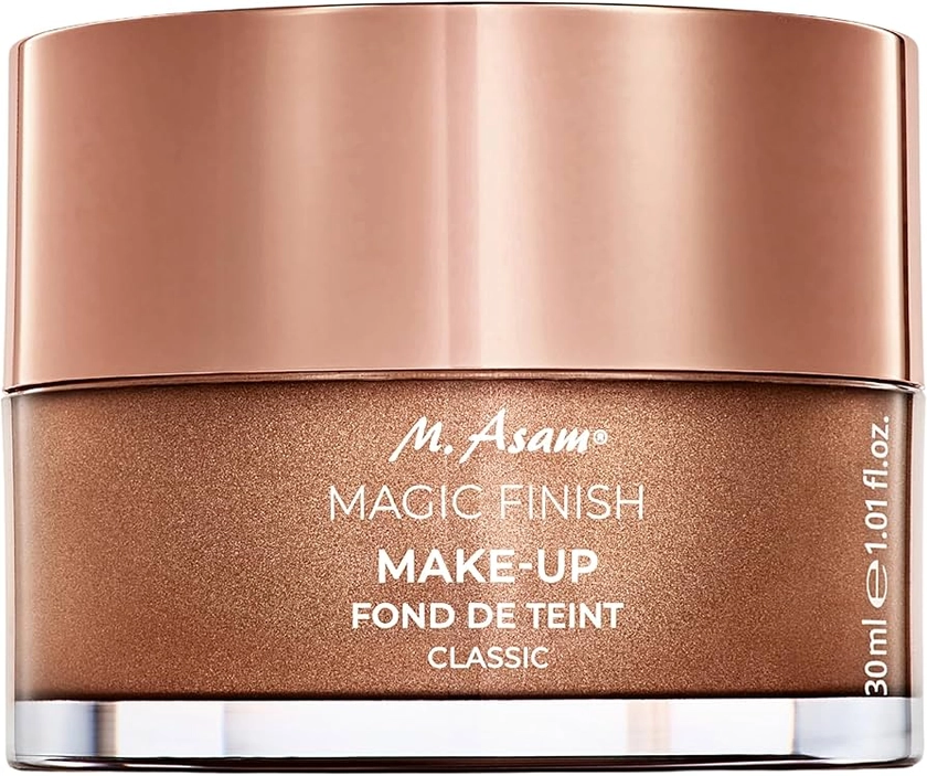 M. Asam Magic Finish Make-Up Mousse (1.01 Fl Oz) – 4in1 Primer, Foundation, Concealer & Powder With Buildable Coverage, Hides Redness And Dark Spots, Vegan, For Light To Medium Skin Tones