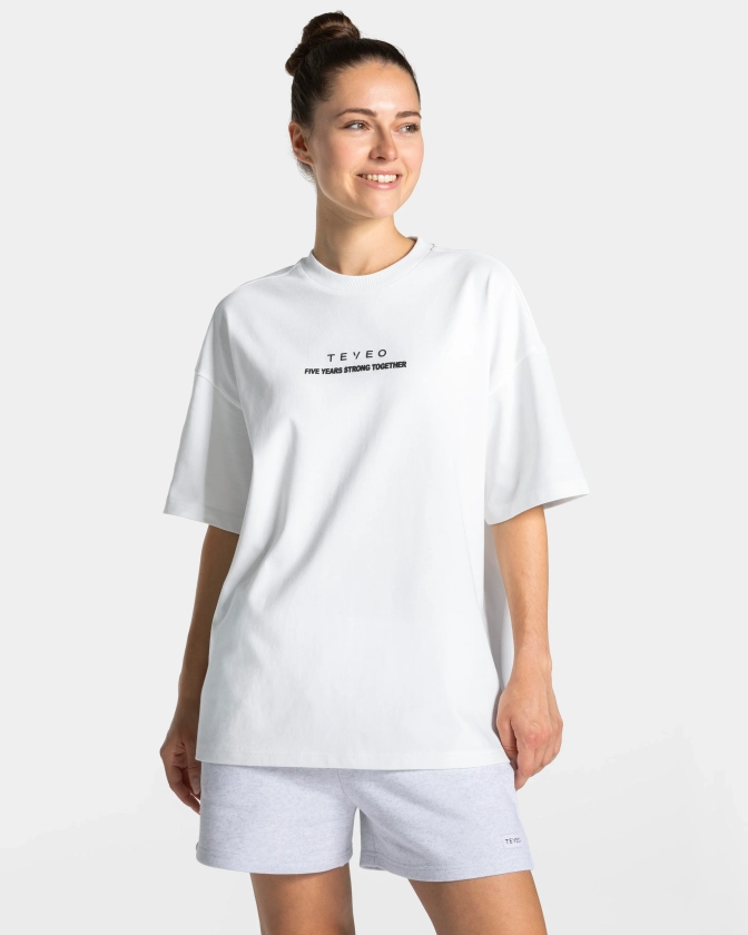 T-shirt Anniversary Women « blanc »