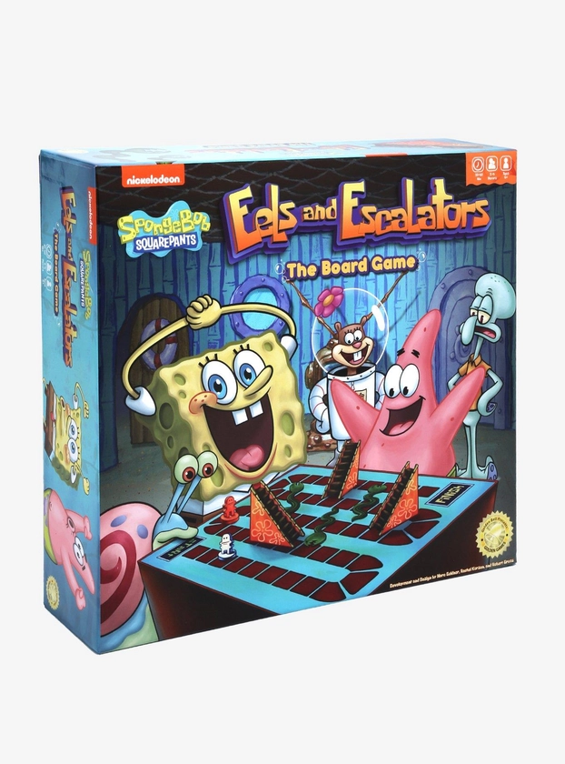 SpongeBob SquarePants Eels and Escalators The Board Game