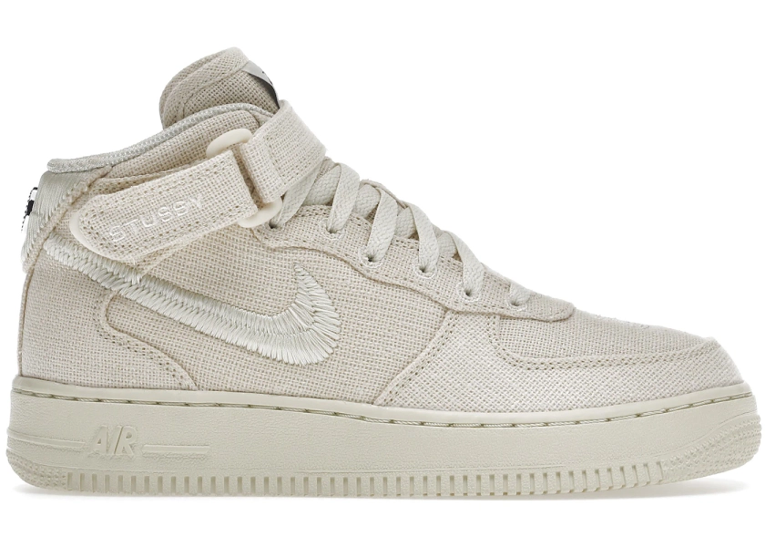 Nike Air Force 1 Mid Stussy fossile