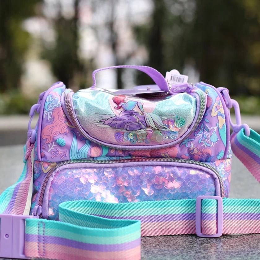 Genuine Disney Australia Smiggle Mermaid School Bag Children Stationery Student Pen Case Lunch Bag Backpack Children's Gift