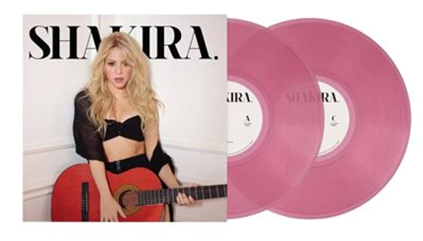 Shakira. Vinyle Rose Translucide