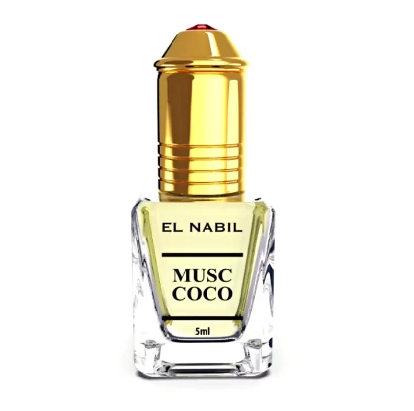 MUSC COCO - EXTRAIT DE PARFUM SANS ALCOOL - EL NABIL - 5 ml - Default Title - souk-dubai