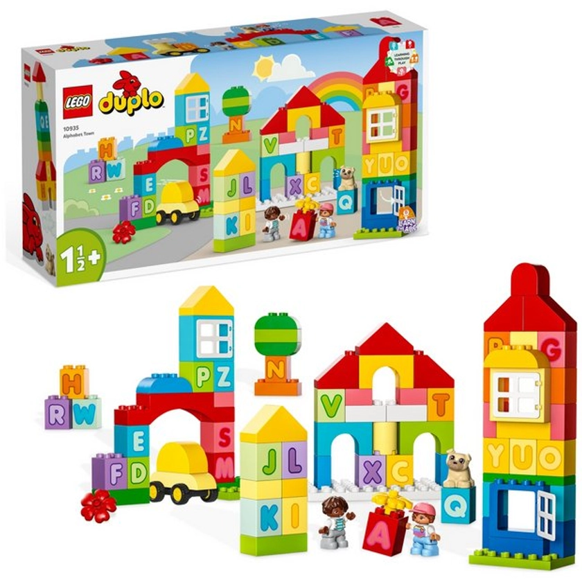 Buy LEGO DUPLO Alphabet Town Educational Toys for Toddlers 10935 | Interactive learning toys | Argos